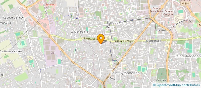 localisation de l'entreprise MONSIEUR SHANAWAAZ BACHIR  TOURS