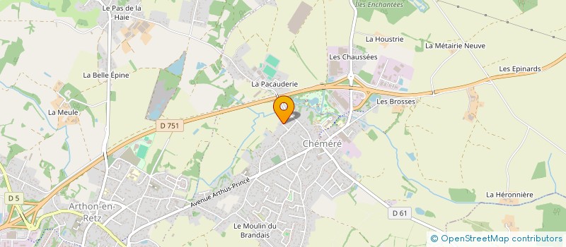 localisation de l'entreprise MONSIEUR SHANE CANDY  CHAUMES-EN-RETZ