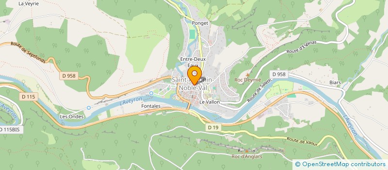 localisation de l'entreprise MONSIEUR SHANE MCLORRAIN  SAINT-ANTONIN-NOBLE-VAL