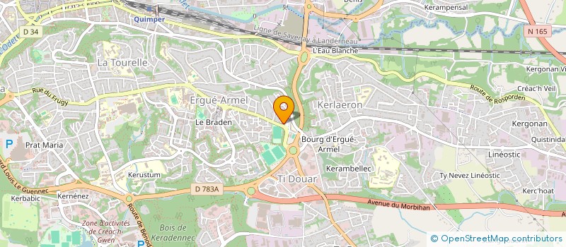 localisation de l'entreprise MONSIEUR SHANMUGARAJAH NEIL à QUIMPER