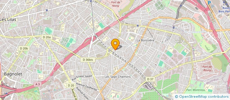 localisation de l'entreprise MONSIEUR SHANMUGARAJAH ROBIN RAJARAJAN à MONTREUIL
