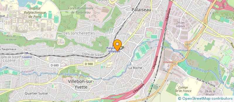 localisation de l'entreprise MONSIEUR SHANN LUCAS  PALAISEAU