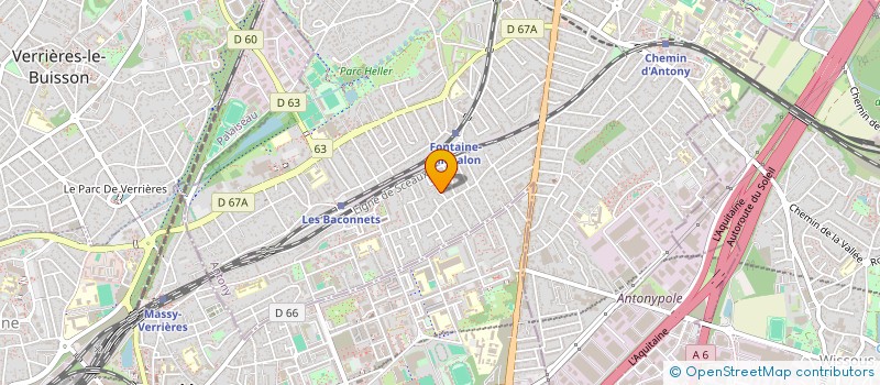 localisation de l'entreprise MONSIEUR SHANNON ZELBER à ANTONY