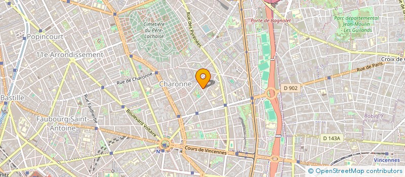 localisation de l'entreprise MONSIEUR SHANON AUJARD  PARIS