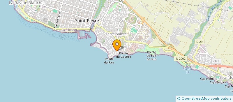 localisation de l'entreprise MONSIEUR SHANOUR PREMY à SAINT-PIERRE