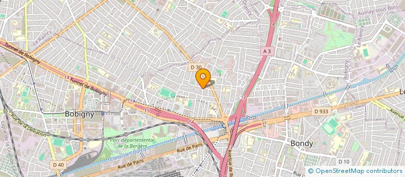 localisation de l'entreprise MONSIEUR SHAON BARUA  BOBIGNY