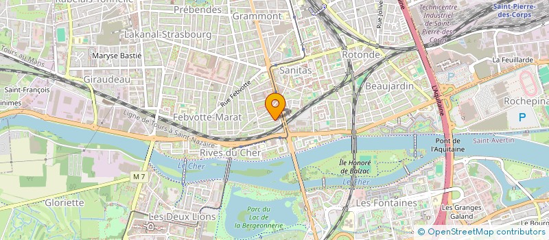 localisation de l'entreprise MONSIEUR SHAOTING WANG  TOURS