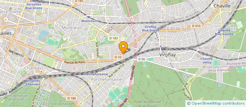 localisation de l'entreprise MONSIEUR SHAQUIL EMMANUEL  VIROFLAY