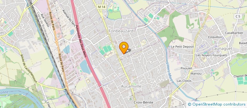 localisation de l'entreprise MONSIEUR SHAQUILLE POWELL  FONBEAUZARD