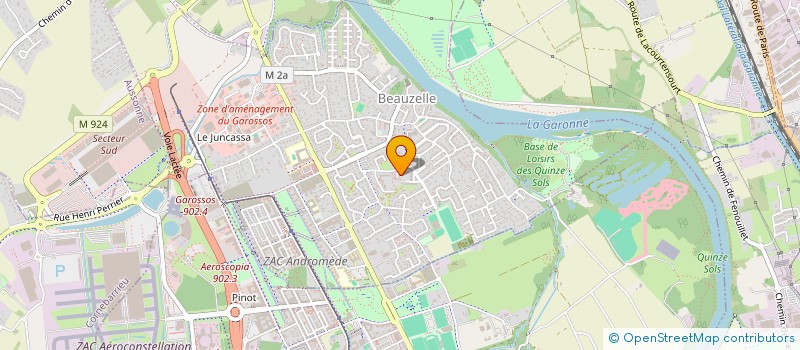 localisation de l'entreprise MONSIEUR SHARAD BEHAJA  BEAUZELLE