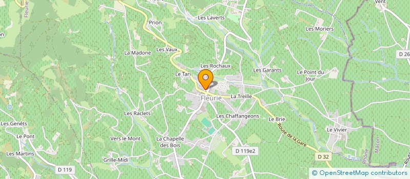 localisation de l'entreprise MONSIEUR SHARAF MAMMAD  FLEURIE