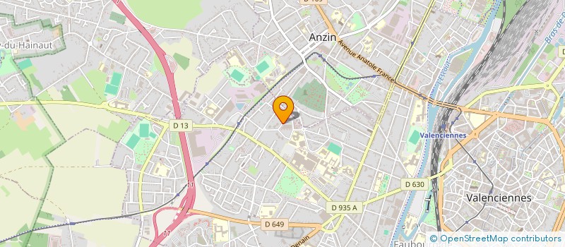 localisation de l'entreprise MONSIEUR SHARAF MAZOUZ  VALENCIENNES