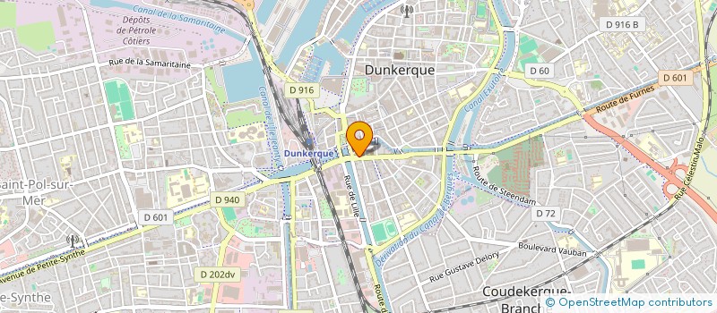 localisation de l'entreprise MONSIEUR SHARAFUDDINN KHALAZZAII  DUNKERQUE