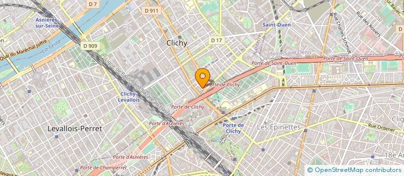 localisation de l'entreprise MONSIEUR SHARANGAN KUNARATNAM à CLICHY