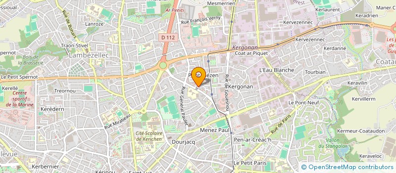 localisation de l'entreprise MONSIEUR SHARIER SHAJID à BREST