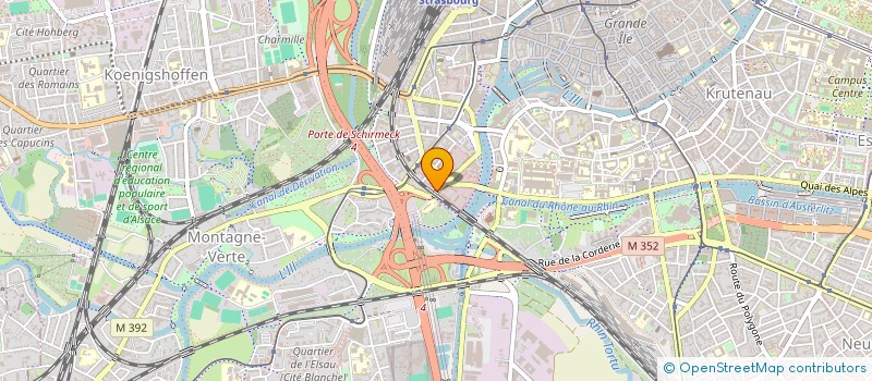 localisation de l'entreprise MONSIEUR SHARIF HOSSEN à STRASBOURG