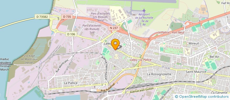 localisation de l'entreprise MONSIEUR SHARIF KASIMOV  LA ROCHELLE