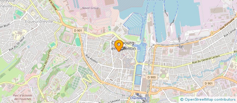 localisation de l'entreprise MONSIEUR SHARIFULLAH AZIZI  CHERBOURG-EN-COTENTIN