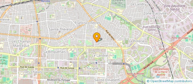 localisation de l'entreprise MONSIEUR SHARIFULLAH JABARKHYL  RENNES