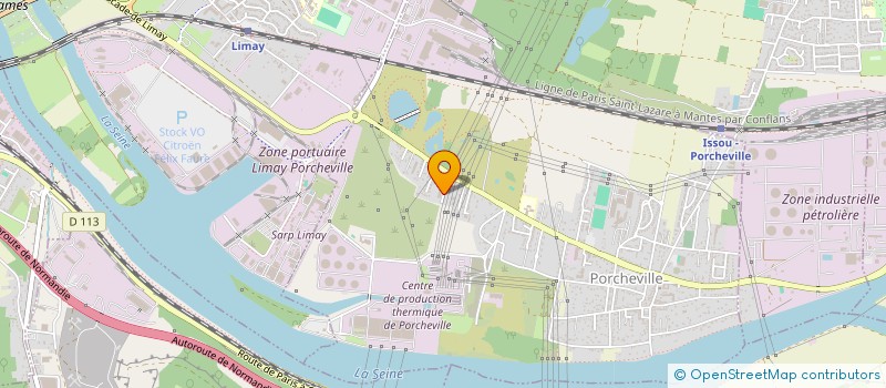 localisation de l'entreprise MONSIEUR SHARIFULLAH SAFI  PORCHEVILLE