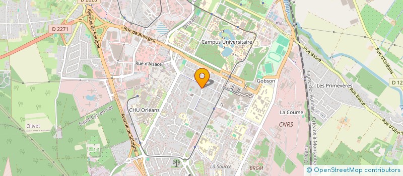 localisation de l'entreprise MONSIEUR SHARIFULLAH STANIKZAI  ORLEANS