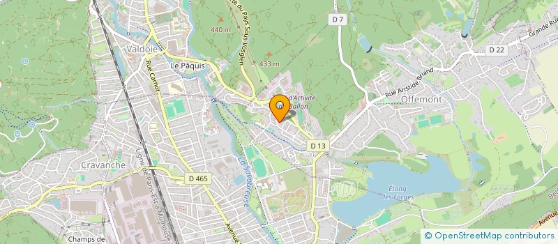 localisation de l'entreprise MONSIEUR SHARIFULLAH TARAKHAIL  OFFEMONT