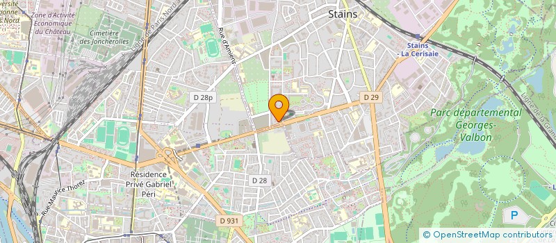 localisation de l'entreprise MONSIEUR SHARUJAN PERINPANATHAN à STAINS