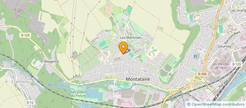 localisation de l'entreprise MONSIEUR SHAUKAT ALI  CREIL