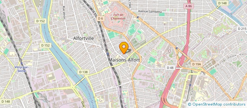 localisation de l'entreprise MONSIEUR SHAUN LECATHELINAIS  MAISONS-ALFORT