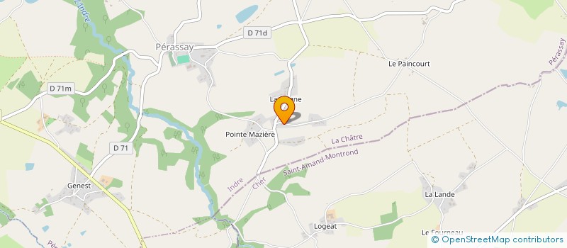 localisation de l'entreprise MONSIEUR SHAUN RIGG  PERASSAY