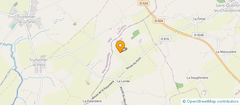 localisation de l'entreprise MONSIEUR SHAUN SLY à MENIL CIBOULT (LE)