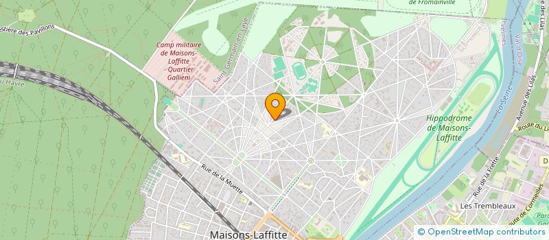 localisation de l'entreprise MONSIEUR SHAUN SULPICE  MAISONS-LAFFITTE