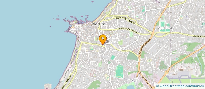 localisation de l'entreprise MONSIEUR SHAUN TIEGEN  BIARRITZ