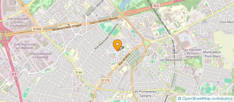 localisation de l'entreprise MONSIEUR SHAUNELLE ANTHONY à AULNAY-SOUS-BOIS