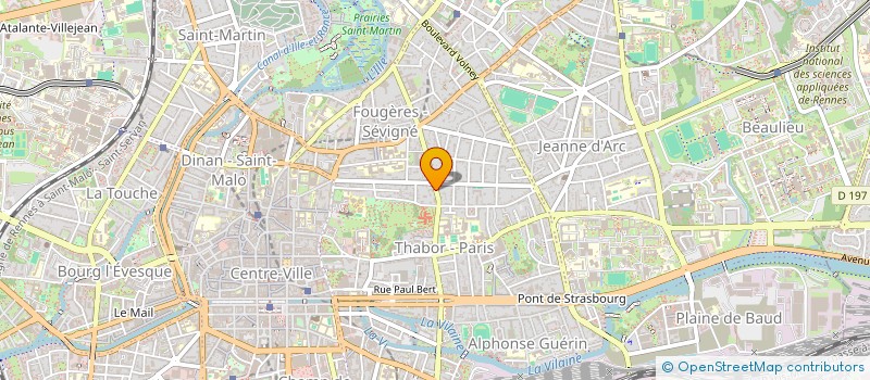 localisation de l'entreprise MONSIEUR SHAWKAT WALIZADA  RENNES