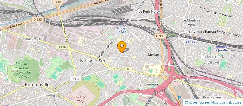 localisation de l'entreprise MONSIEUR SHAWN ALPHA OUMAR BARRY à NOISY-LE-SEC