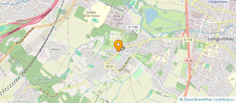 localisation de l'entreprise MONSIEUR SHAWN DAVID CROZON CAZIN  SAULX-LES-CHARTREUX