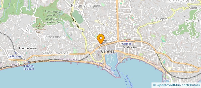localisation de l'entreprise MONSIEUR SHAYAN BELANDO à CANNES