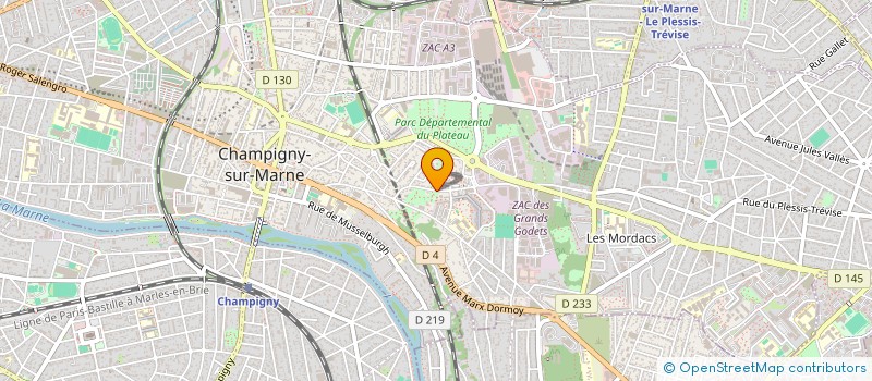 localisation de l'entreprise MONSIEUR SHAYE GANEM  CHAMPIGNY-SUR-MARNE