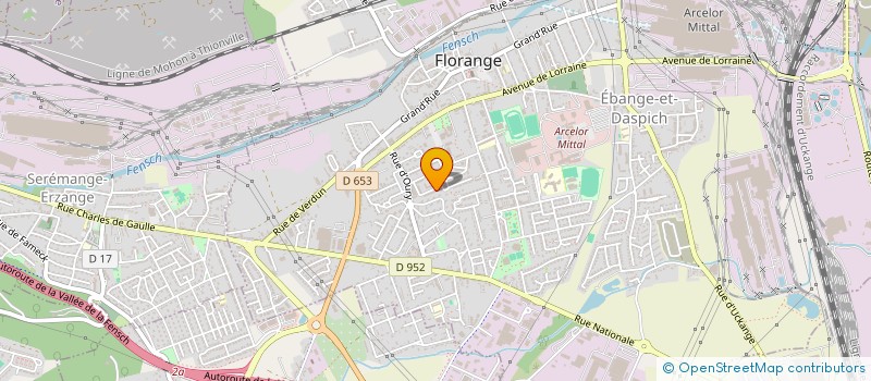 localisation de l'entreprise MONSIEUR SHAYIN MEDOUH  FLORANGE