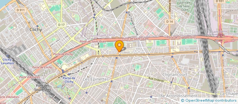 localisation de l'entreprise MONSIEUR SHAYNE O'BYRNE  PARIS