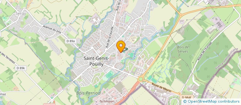 localisation de l'entreprise MONSIEUR SHAZAD MUSTAFA à SAINT-GENIS-POUILLY