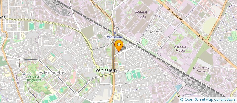 localisation de l'entreprise MONSIEUR SHEAN MARTINEZ  VENISSIEUX