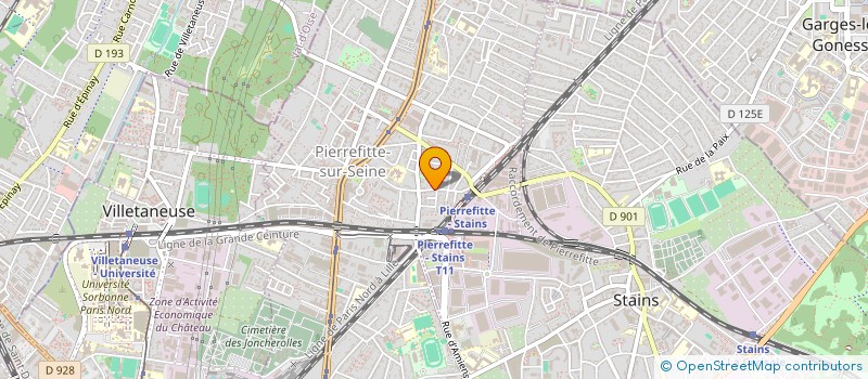 localisation de l'entreprise MONSIEUR SHEDLY-LIZZIO KAIBI  PIERREFITTE-SUR-SEINE