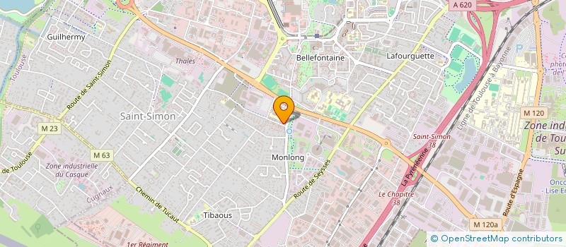 localisation de l'entreprise MONSIEUR SHEERAZ LUQMAN ABDULHAKEEM à TOULOUSE