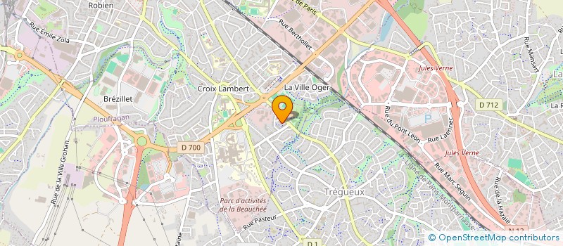 localisation de l'entreprise MONSIEUR SHEHNAAZ JAUNMOHAMED à SAINT-BRIEUC