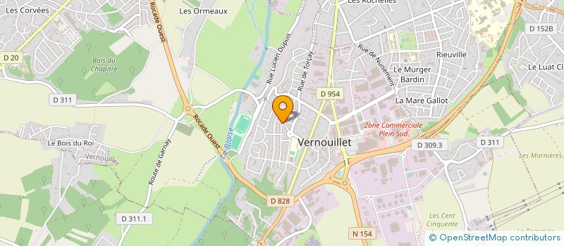 localisation de l'entreprise MONSIEUR SHEICKH NDOYE à VERNOUILLET