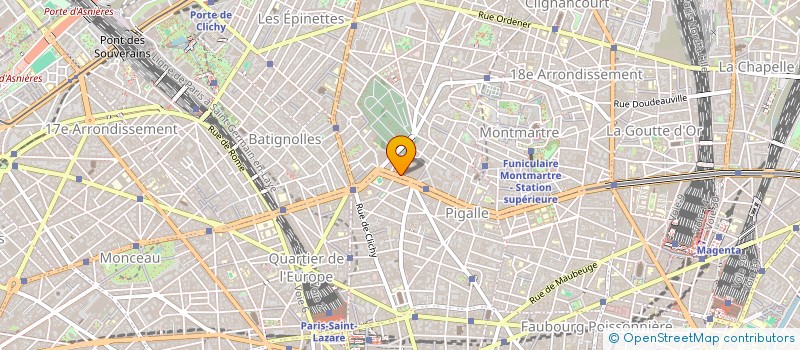 localisation de l'entreprise MONSIEUR SHEIKH GASSAMA  PARIS