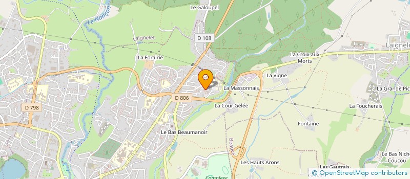 localisation de l'entreprise MONSIEUR SHEIROUL OMAR  FOUGERES