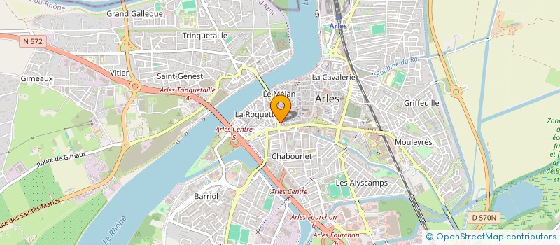 localisation de l'entreprise MONSIEUR SHEKOU-SYDIA DIABY à ARLES